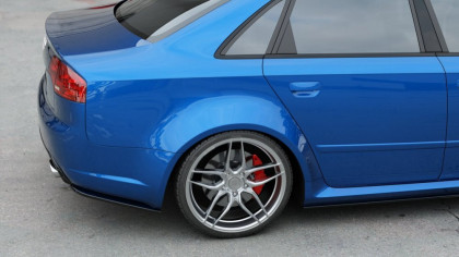 Splittery zadní boční Audi RS4 Sedan B7 carbon look