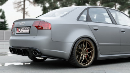 Splittery zadní boční V.2 Audi RS4 Sedan B7 carbon look