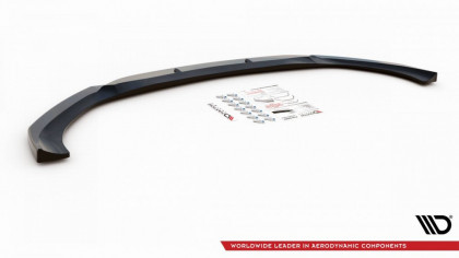 Spojler pod nárazník lipa V.1 Mercedes-Benz CLS AMG-Line C257 černý lesklý plast
