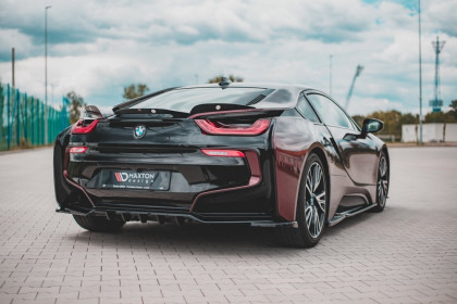 Prodloužení spoileru BMW i8  carbon look