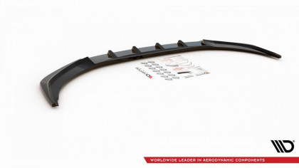 Spojler pod nárazník lipa V.1 Audi A1 S-Line GB černý lesklý plast