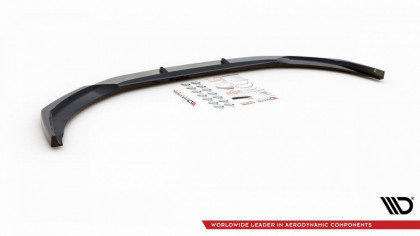 Spojler pod nárazník lipa V.2 Audi A1 S-Line GB černý lesklý plast