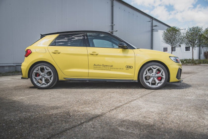 Prahové lišty Audi A1 S-Line GB carbon look