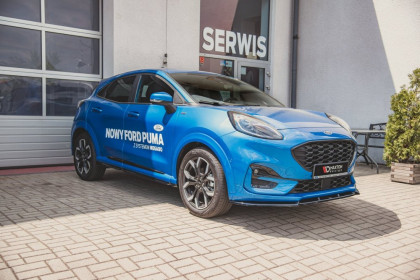 Spojler pod nárazník lipa Ford Puma ST-Line černý lesklý plast