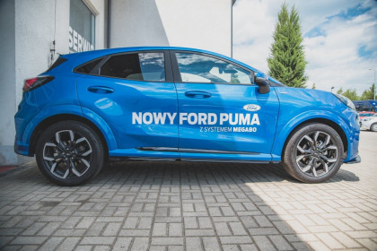 Prahové lišty Ford Puma ST-Line černý lesklý plast