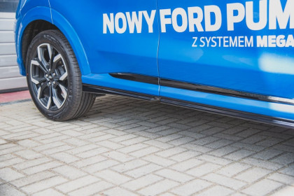 Prahové lišty Ford Puma ST-Line černý lesklý plast