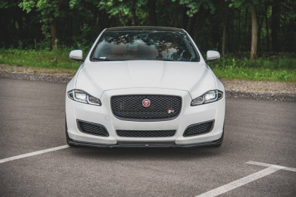 Spojler pod nárazník lipa Jaguar XJ X351 Facelift carbon look