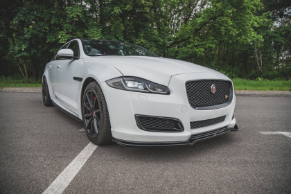 Spojler pod nárazník lipa Jaguar XJ X351 Facelift carbon look