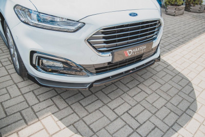 Spojler pod nárazník lipa Ford Mondeo Mk5 Facelift černý lesklý plast