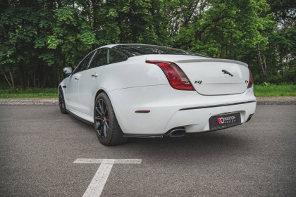 Splittery zadní boční Jaguar XJ X351 černý lesklý plast