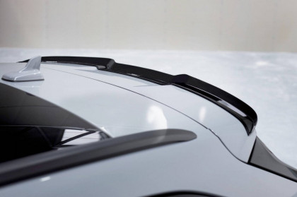 Prodloužení spoileru V.1 Audi RS6 C8 černý lesklý plast