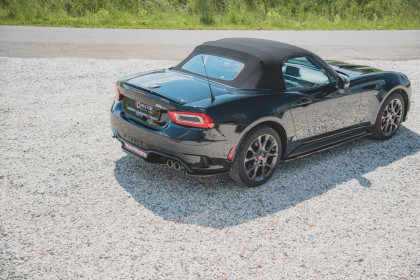 Difuzor zadního nárazníku Fiat 124 Spider Abarth černý lesklý plast