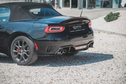 Splittery zadní boční Fiat 124 Spider Abarth carbon look