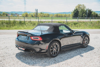 Splittery zadní boční Fiat 124 Spider Abarth carbon look