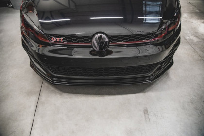 Spojler pod nárazník lipa VW Golf 7 GTI TCR  černý lesklý plast