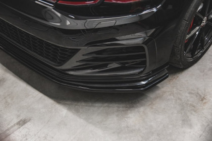 Spojler pod nárazník lipa VW Golf 7 GTI TCR  černý lesklý plast