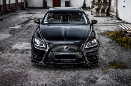 Spojler pod nárazník lipa Lexus LS Mk4 Facelift carbon look