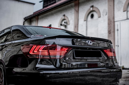 Prodloužení spoileru Lexus LS Mk4 Facelift carbon look