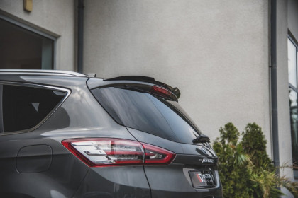 Prodloužení spoileru Ford S-Max Mk2 Facelift černý lesklý plast