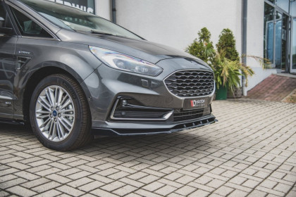 Spojler pod nárazník lipa Ford S-Max Mk2 Facelift carbon look