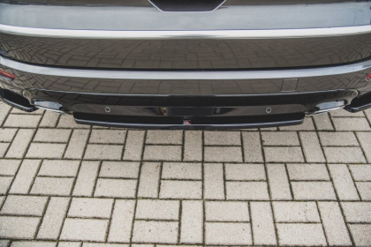 Spoiler zadního nárazníku Ford S-Max Vignale Mk2 Facelift černý lesklý plast