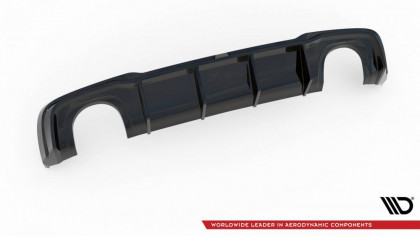 Difuzor zadního nárazníku V.2 Audi RS3 8V Sportback Facelift černý lesklý plast