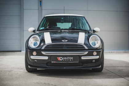 Spojler pod nárazník lipa Mini Cooper / One R50 černý lesklý plast