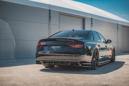 Difuzor zadního nárazníku Audi S8 D4 Facelift černý lesklý plast