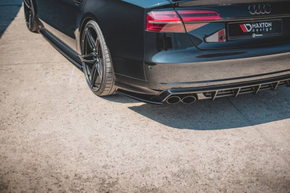 Splittery zadní boční V.2 Audi S8 D4 Facelift carbon look