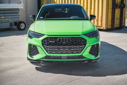 Spojler pod nárazník lipa V.1 Audi RSQ3 (F3) černý lesklý plast