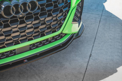 Spojler pod nárazník lipa V.2 Audi RSQ3 (F3) carbon look