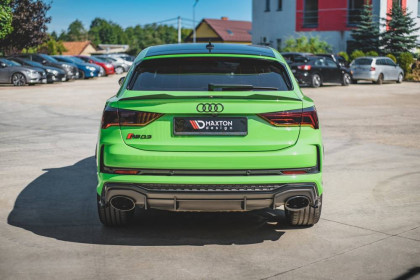 Splittery zadní boční Audi RSQ3 (F3) černý lesklý plast