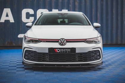 Spojler pod nárazník lipa Volkswagen Golf 8 GTI černý lesklý plast