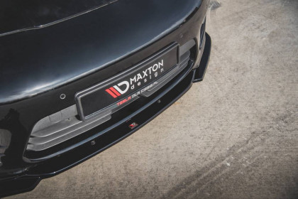 Spojler pod nárazník lipa V.2 Porsche Panamera Turbo 970 Facelift carbon look
