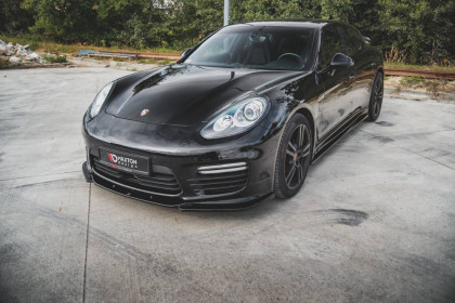 Spojler pod nárazník lipa V.2 Porsche Panamera Turbo 970 Facelift carbon look