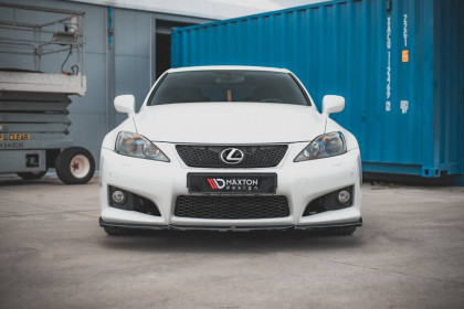 Spojler pod nárazník lipa V.2 Lexus IS F Mk2 černý lesklý plast