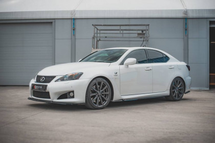 Prahové lišty Lexus IS F Mk2 černý lesklý plast