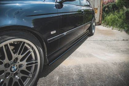 Prahové lišty BMW M5 E39 černý lesklý plast