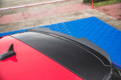 Prodloužení spoileru Škoda Kamiq černý lesklý plast