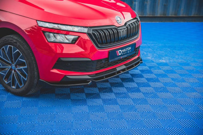 Spojler pod nárazník lipa V.1 Škoda Kamiq carbon look