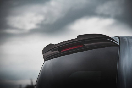 Prodloužení spoileru Mercedes-Benz V-Class AMG-Line W447 Facelift černý lesklý plast