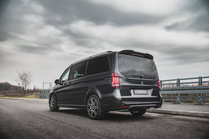 Prodloužení spoileru Mercedes-Benz V-Class AMG-Line W447 Facelift carbon look