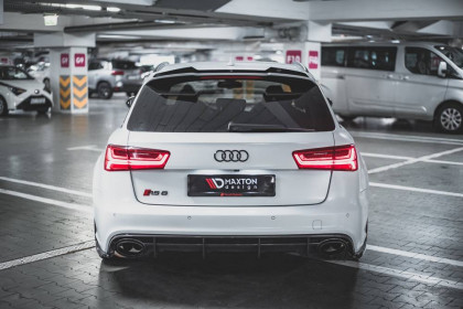 Splittery zadní boční V.2 Audi RS6 C7 carbon look