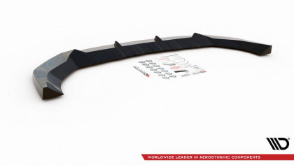 Spojler pod nárazník lipa Škoda Karoq Sportline černý lesklý plast