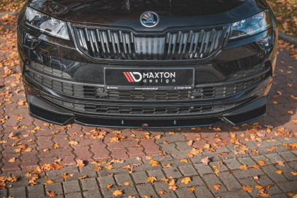 Spojler pod nárazník lipa Škoda Karoq Sportline carbon look