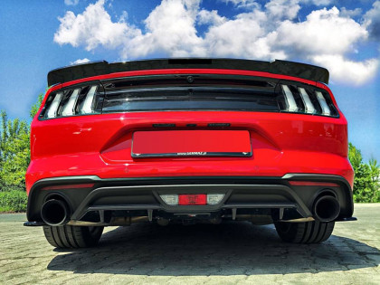 Spoiler zadního nárazníku Ford Mustang Mk. 6 Facelift černý lesklý plast