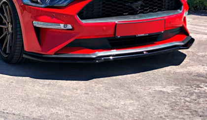 Spojler pod nárazník lipa Ford Mustang Mk. 6 Facelift carbon look
