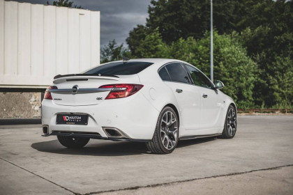 Spoiler zadního nárazníku Opel Insignia Mk. 1 OPC Facelift černý lesklý plast