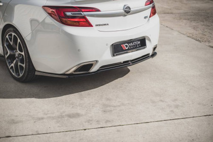 Spoiler zadního nárazníku Opel Insignia Mk. 1 OPC Facelift carbon look