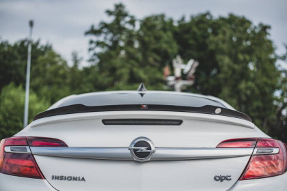 Prodloužení spoileru Opel Insignia Mk. 1 OPC Facelift carbon look